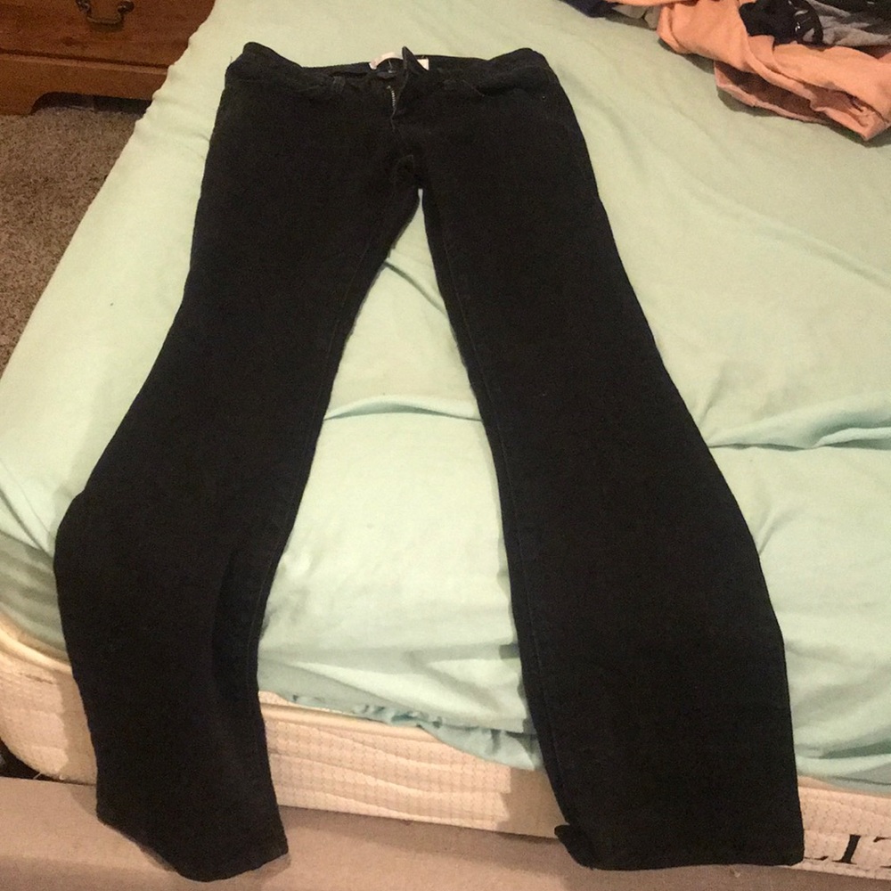 Black slacks/ jeans boot cut size 3